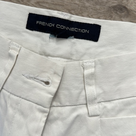 French connection capris size 2 white - Picture 2 of 9